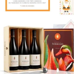 CONJUNTO HERDADE DO SOBROSO RESERVA TINTO 3X75CL